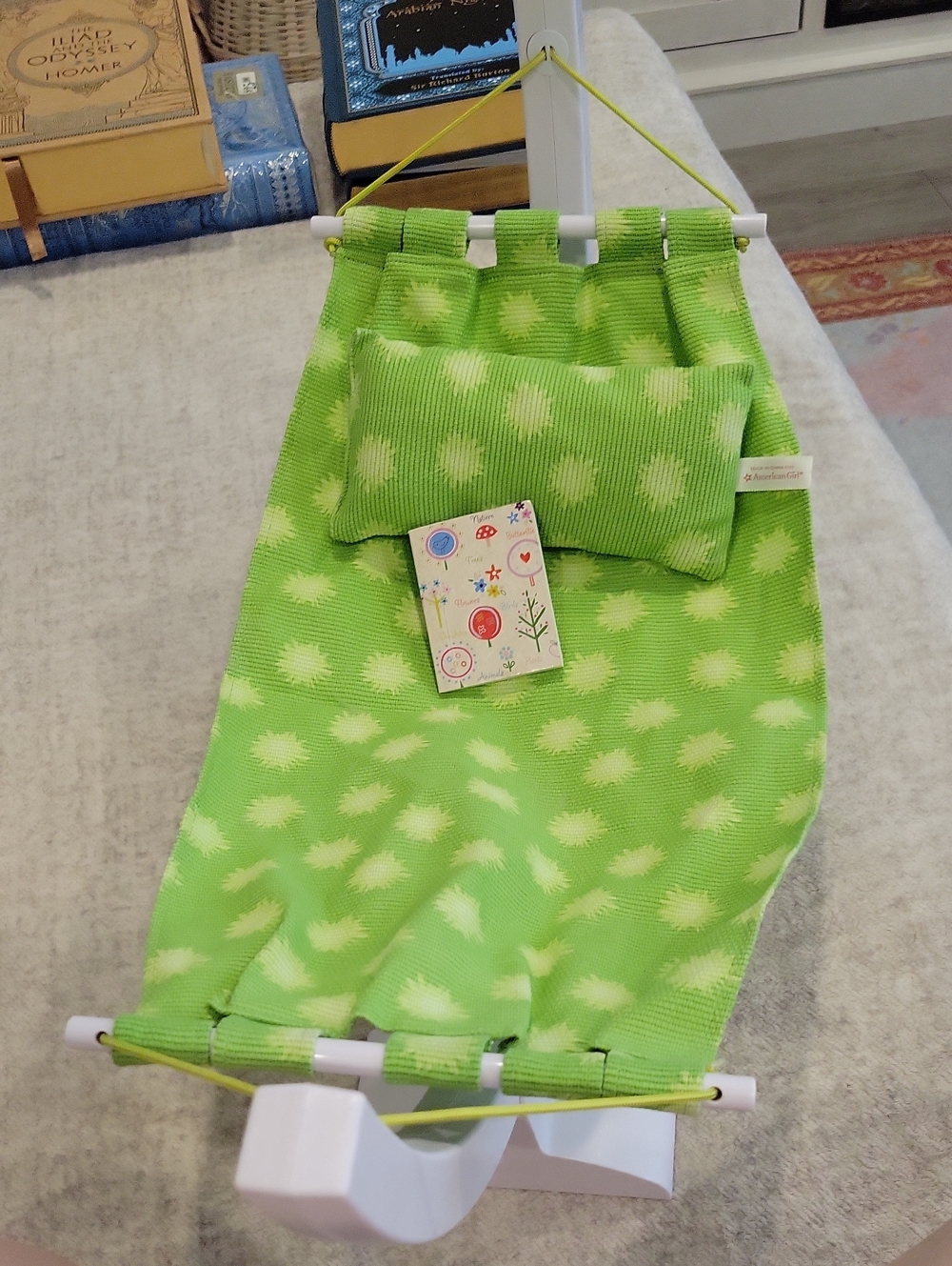 American Girl Doll Accessories, 2010 Lanie's Hammock, Great Condition Full Set